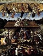BOTTICELLI, Sandro The Mystical Nativity oil on canvas
